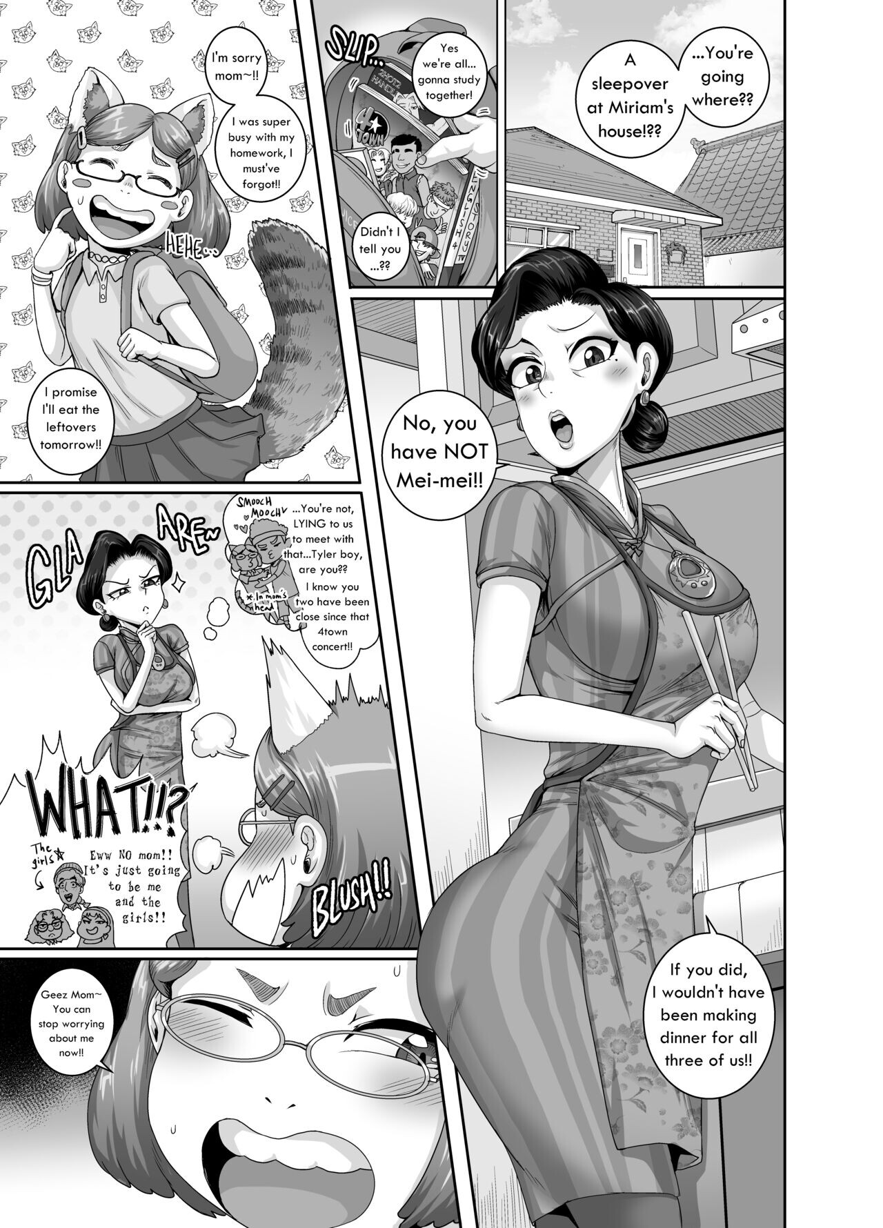 Hentai Manga Comic-Mating with Red-Read-2